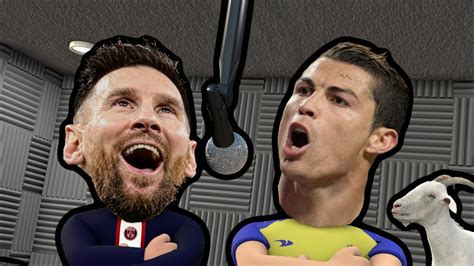 messi and ronaldo making out.